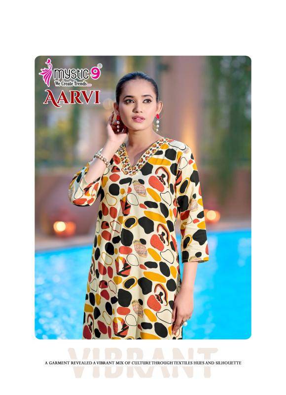 Mystic9 aarvi vol 1 coord set Kurti suppliers in Pune